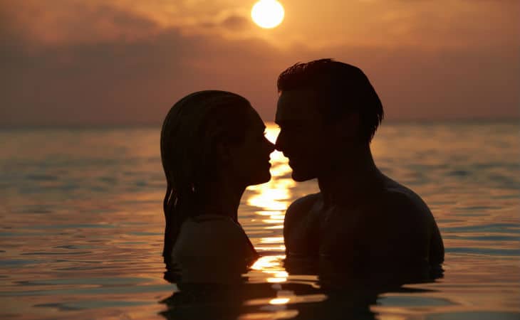 Romantic couple